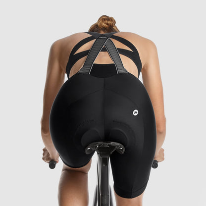 Calção Curto com Suspensórios ASSOS UMA GT Feminino C2 Preto