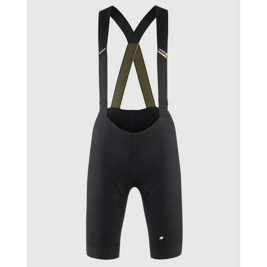 ASSOS DYORA R SPRING FALL Calças curtas com babete para mulher Preto