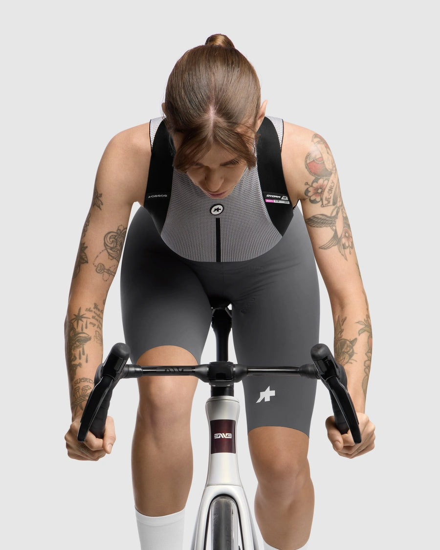 ASSOS DYORA R S11 Calção-calção cinzento para mulher