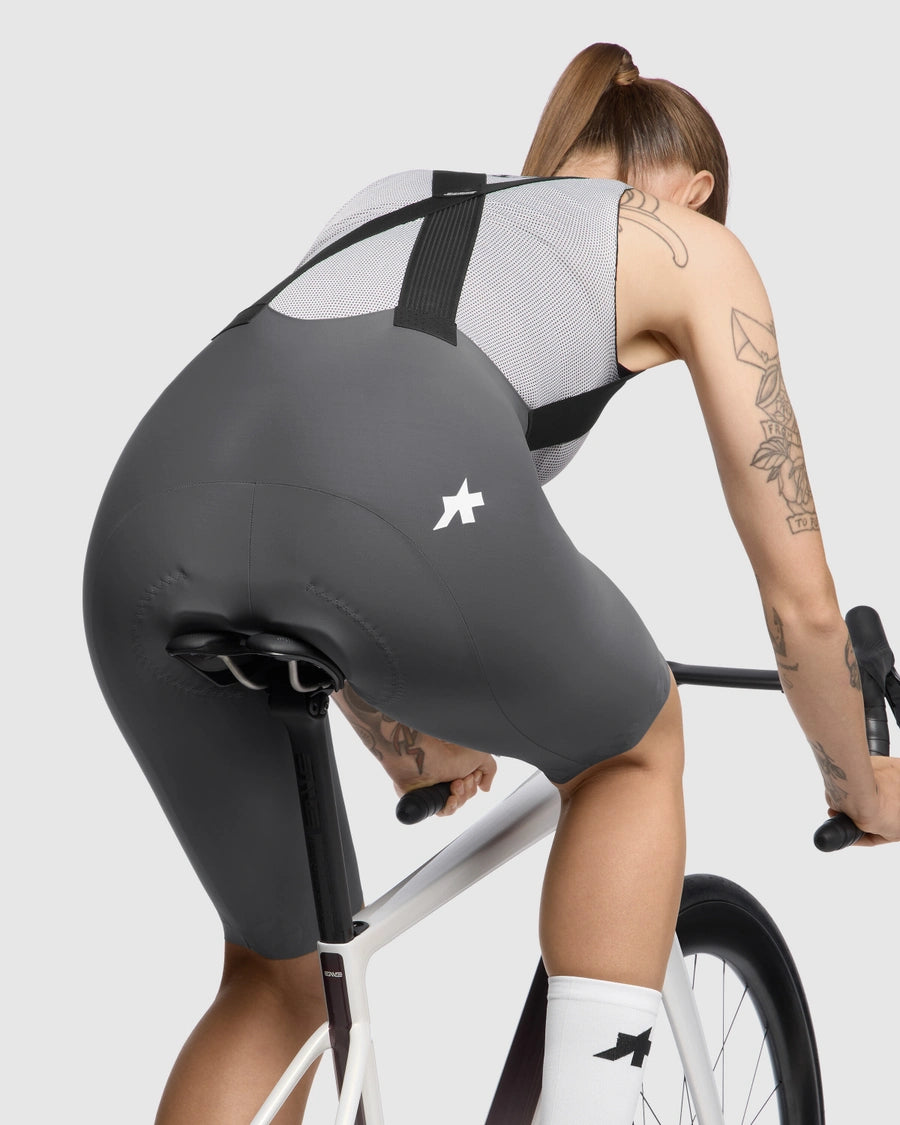 ASSOS DYORA R S11 Calção-calção cinzento para mulher