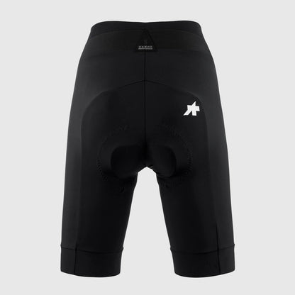 Calções de ciclismo curtos para mulher ASSOS UMA GT HALF S11 SHORT pretos