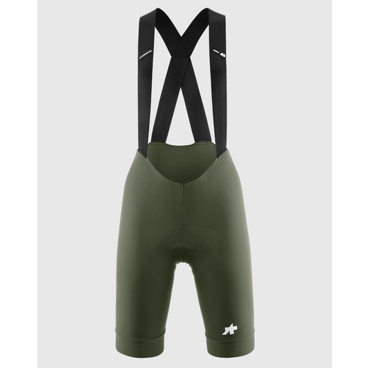 ASSOS UMA GT S11 Bib Tight verde musgo para mulher