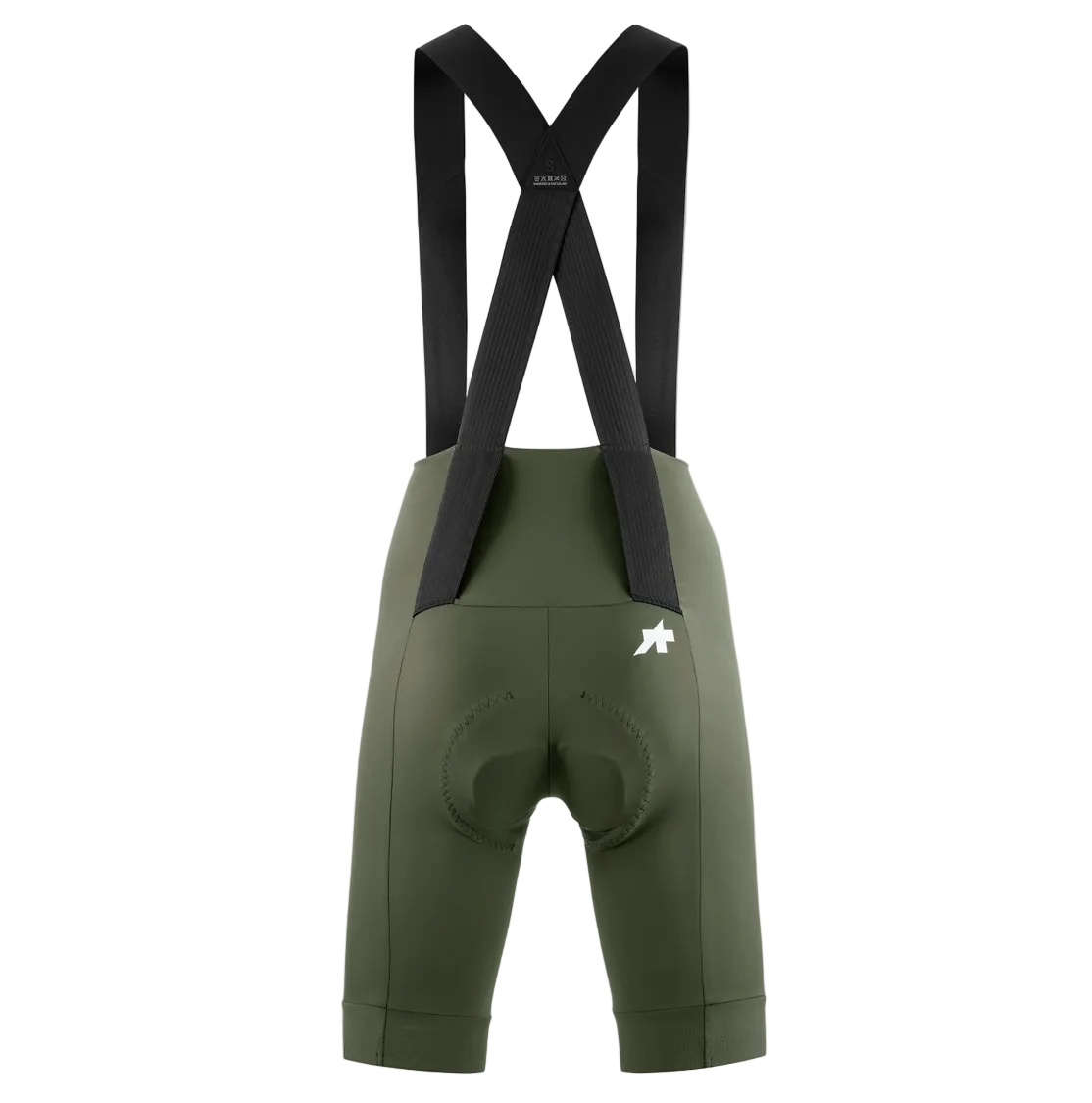 ASSOS UMA GT S11 Bib Tight verde musgo para mulher