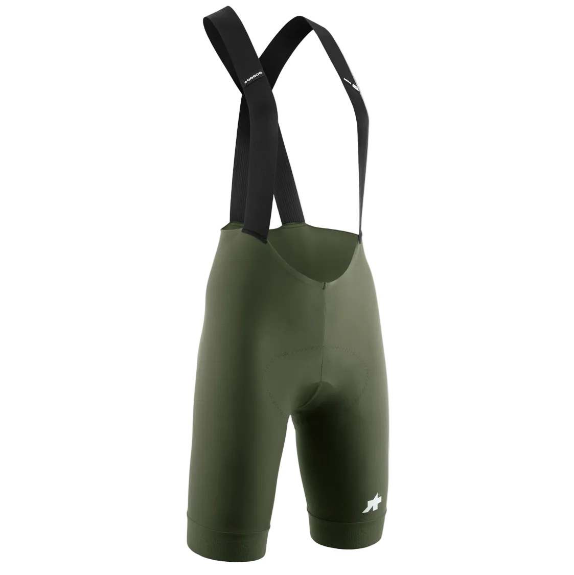 ASSOS UMA GT S11 Bib Tight verde musgo para mulher