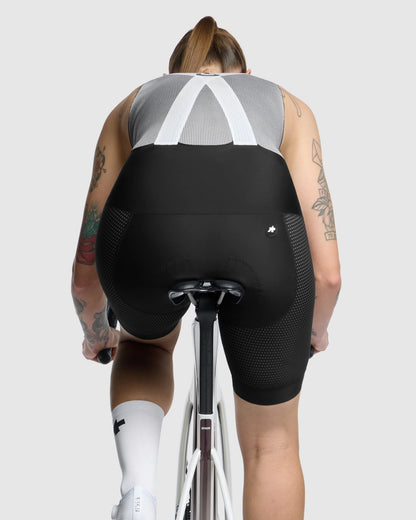 Calção Curto com Bretelas ASSOS MILLE GT INDOOR S11 Mulher Preto