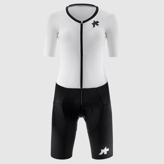 Combinação ASSOS DYORA RSV TRIATOR S11 Feminina Branco
