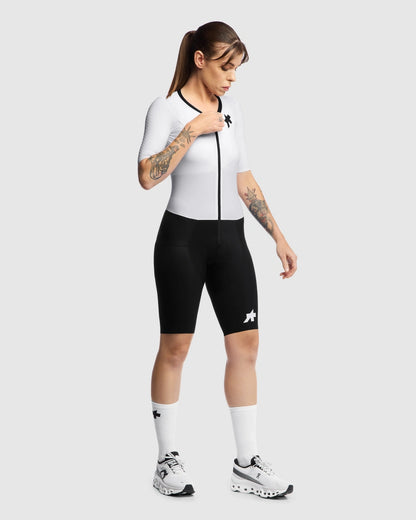 Combinação ASSOS DYORA RSV TRIATOR S11 Feminina Branco