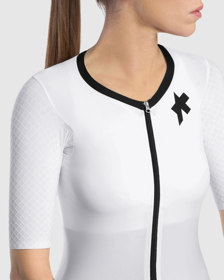 ASSOS DYORA RSV TRIATOR S11 Macacão feminino Branco