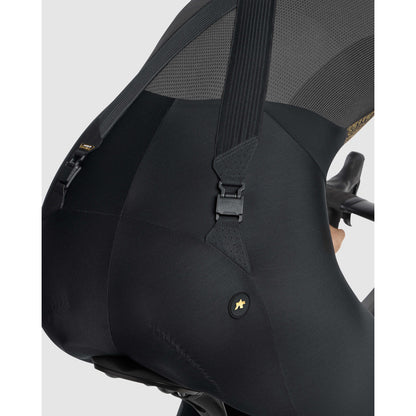 Calção Longo com Alças ASSOS UMA GTV SPRING FALL S11 Feminino Preto