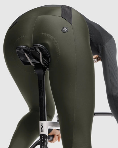 Calção Longo com Alças ASSOS UMA GT SPRING FALL S11 Feminino Verde
