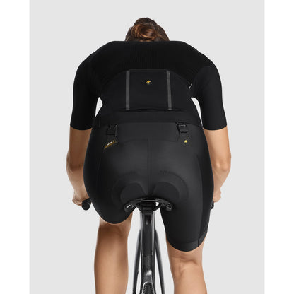 Maillot ASSOS UMA GTV C2 Mangas Curtas Senhora Preto