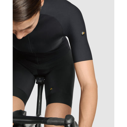 Maillot ASSOS UMA GTV C2 Mangas Curtas Senhora Preto