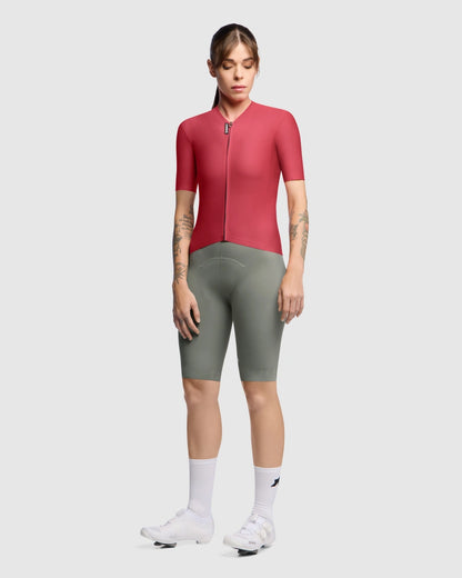 Maillot ASSOS DYORA R S11 Manches Courtes Feminino Berry