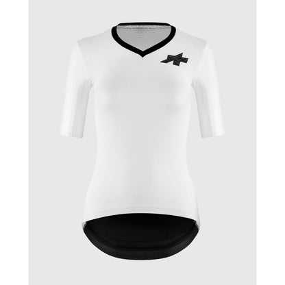 Maillot ASSOS DYORA RSV S11 Mangas Curtas Mulher Branco