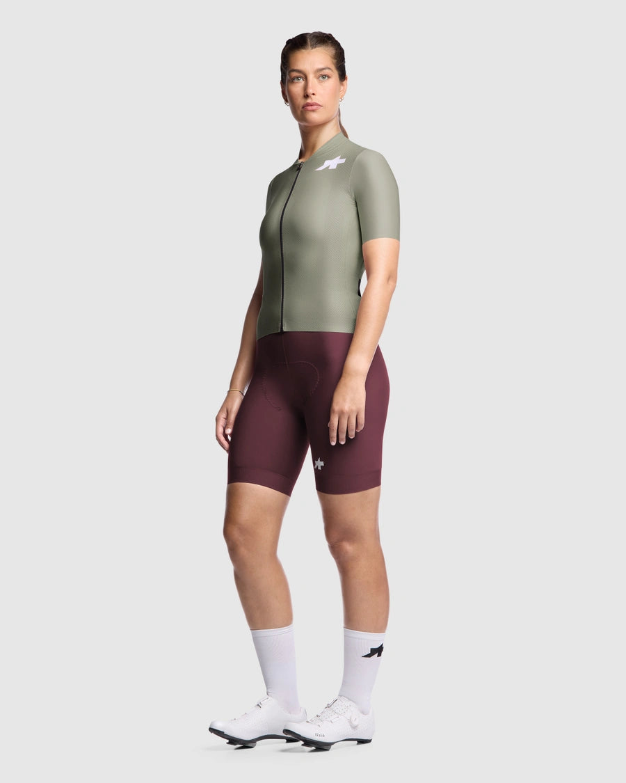 ASSOS UMA GT S11 EVO Camisola de manga curta Edge Green para mulher