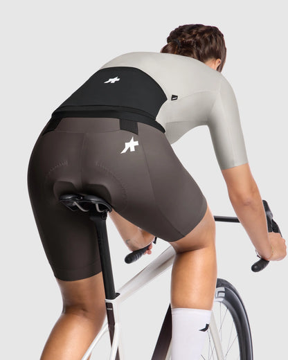 Maillot ASSOS UMA GT S11 EVO Mangas Curtas Mulher Almond Milk