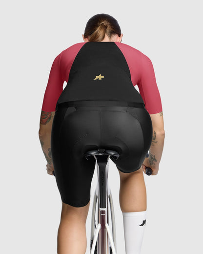 Maillot ASSOS UMA GTV S11 Mangas Curtas Mulher Berry