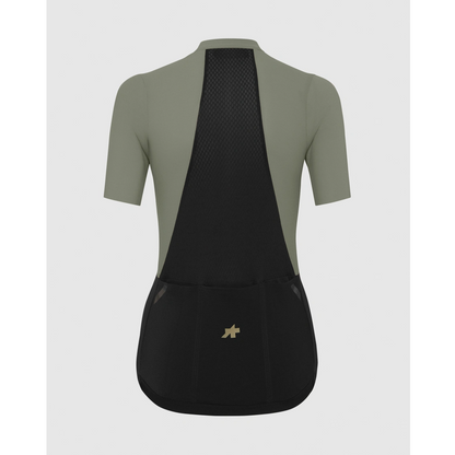 Maillot ASSOS UMA GTV S11 Mangas Curtas Mulher Verde
