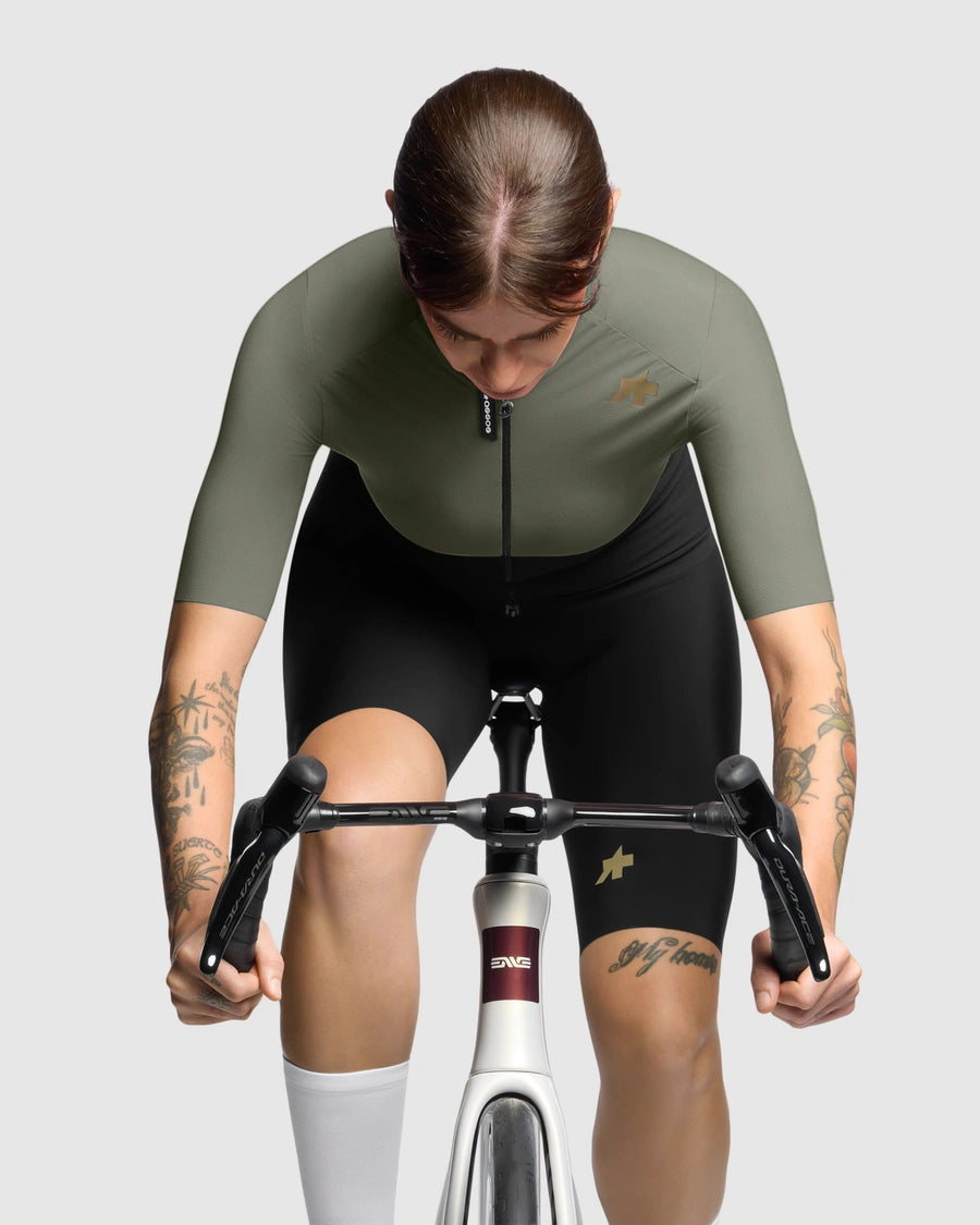 ASSOS UMA GTV S11 Camisola de manga curta para mulher Verde