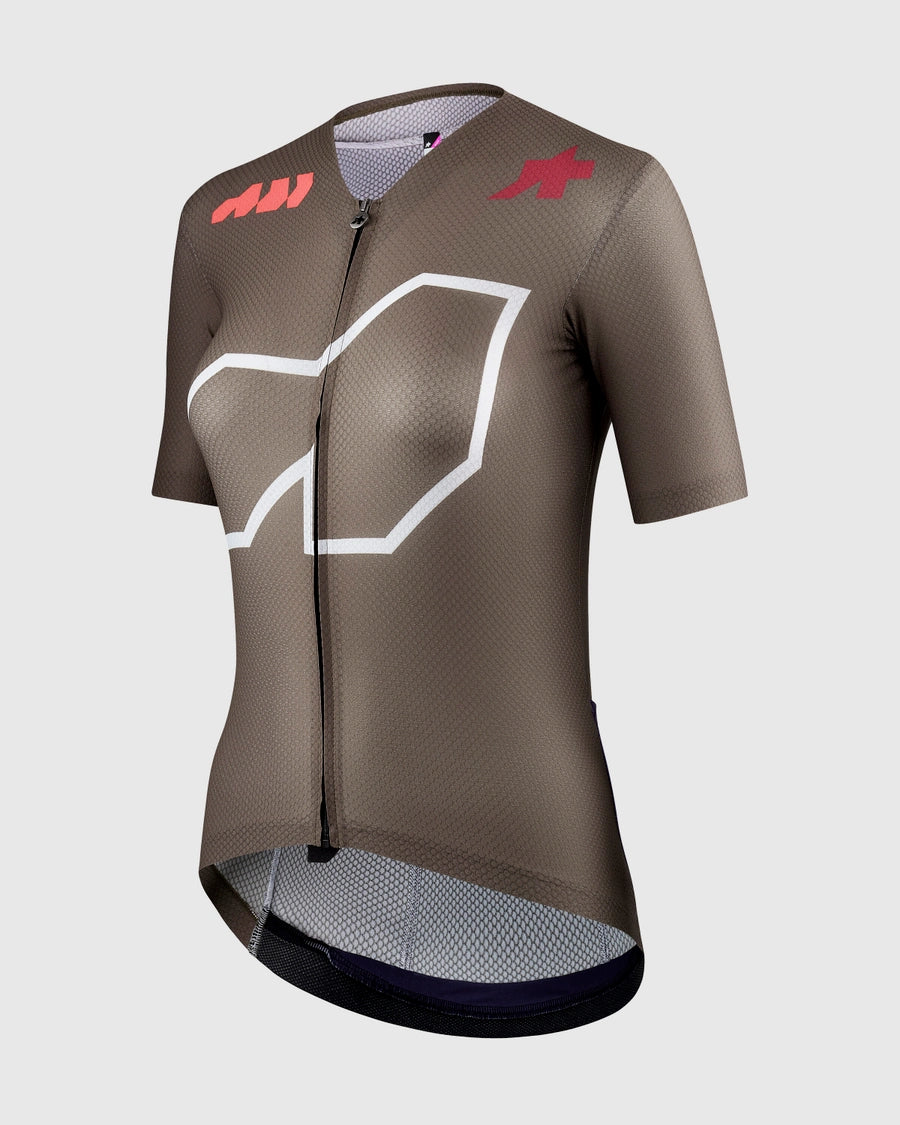 ASSOS DYORA R S11 We are the A Camisola de manga comprida castanha para mulher
