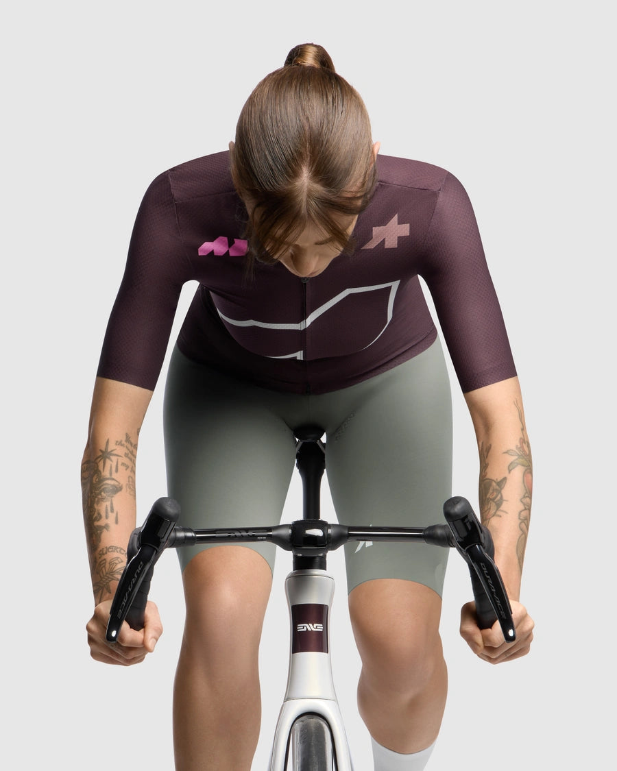 ASSOS DYORA R S11 Camisola de manga comprida para mulher Vermelho