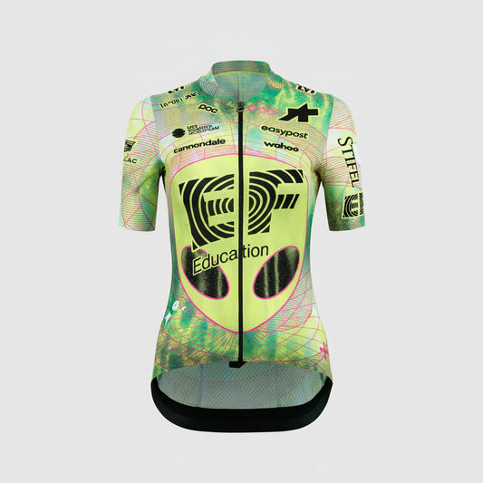 ASSOS UMA GT EDUCATION FIRST GIRO Jersey Manga curta Preto/Amarelo
