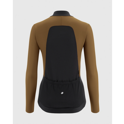 Maillot ASSOS DYORA R SPRING FALL S11 Mangas Longas Mulher Jupiter Gold