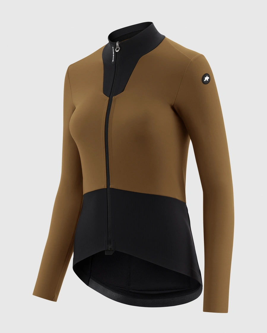 Maillot ASSOS DYORA R SPRING FALL S11 Mangas Longas Mulher Jupiter Gold