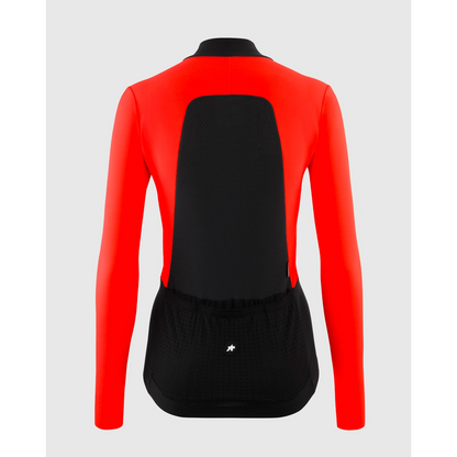 Maillot ASSOS DYORA R SPRING FALL S11 Mangas Longas Mulher LollyRed