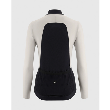 Maillot ASSOS DYORA R SPRING FALL S11 Mangas Longas Mulher Branco