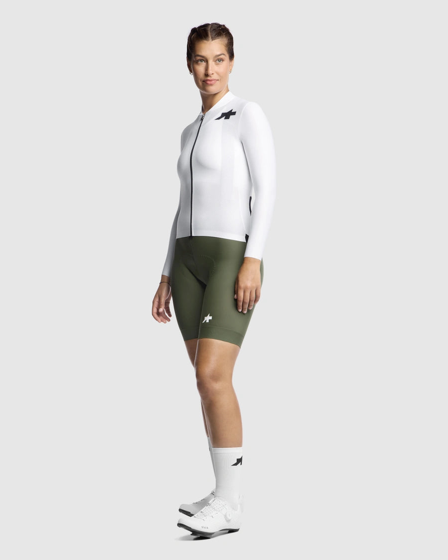 ASSOS UMA GT S11 EVO Camisola de manga comprida para senhora Branco