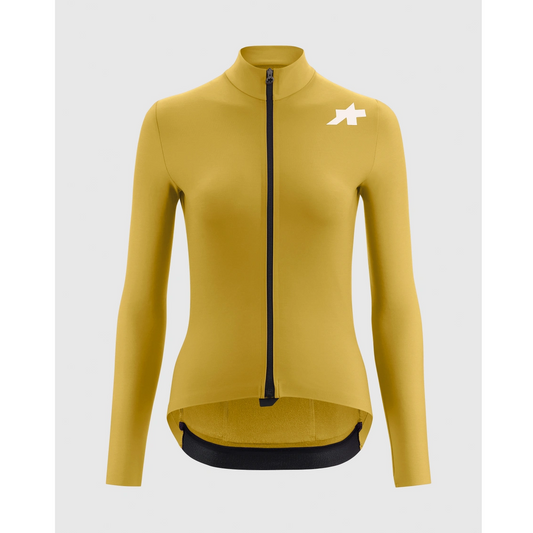 Camisola ASSOS MILLE GT SPRING FALL S11 Mangas Compridas Mulher Amarelo