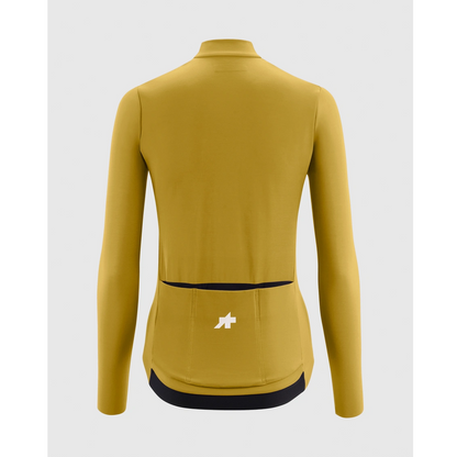Camisola ASSOS MILLE GT SPRING FALL S11 Mangas Compridas Mulher Amarelo