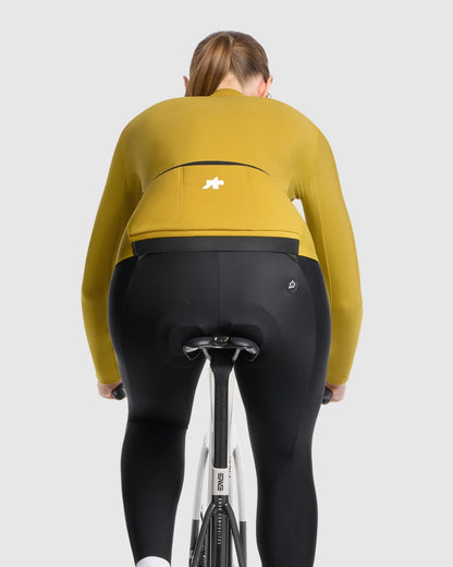 Camisola ASSOS MILLE GT SPRING FALL S11 Mangas Compridas Mulher Amarelo