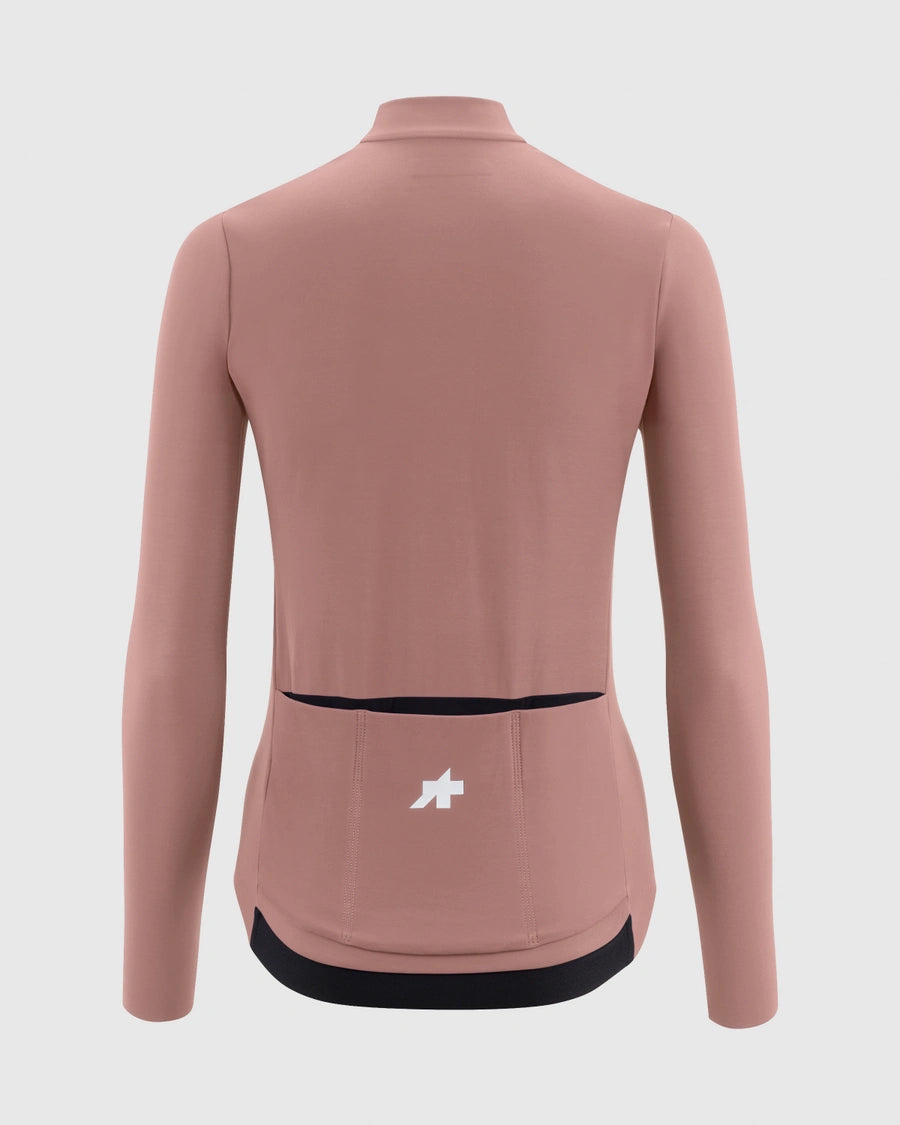 Camisola ASSOS MILLE GT SPRING FALL S11 Mangas Compridas Mulher Rosa