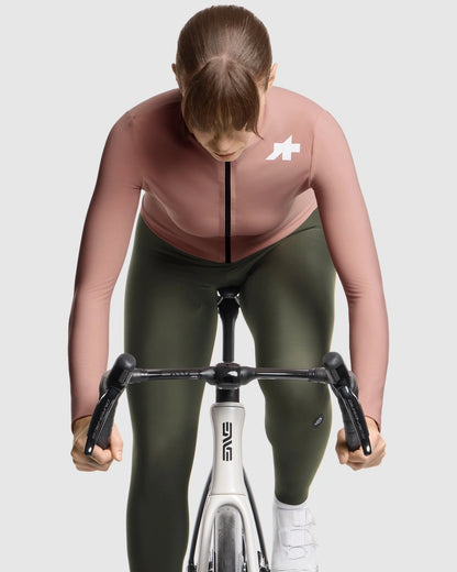Camisola ASSOS MILLE GT SPRING FALL S11 Mangas Compridas Mulher Rosa