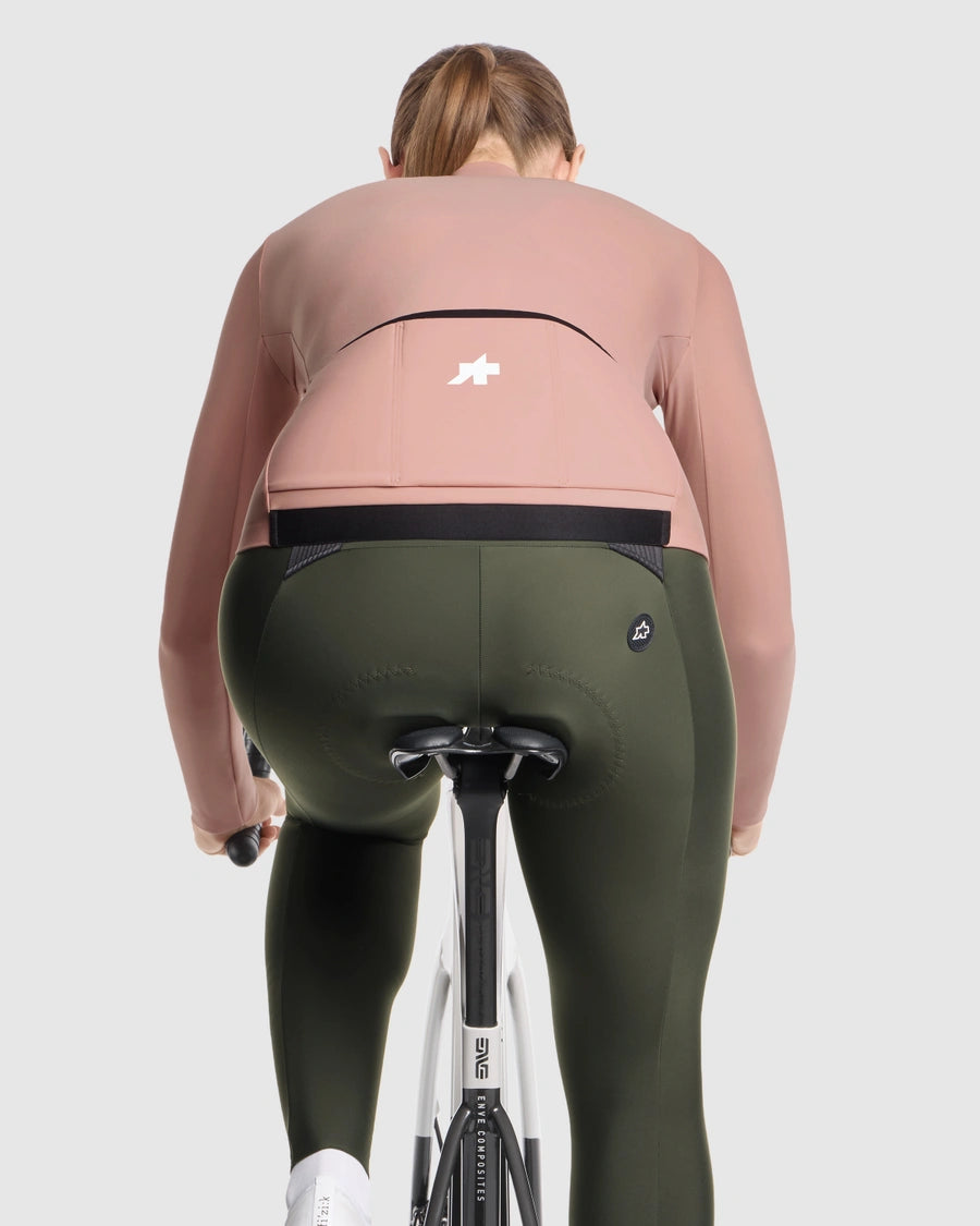 Camisola ASSOS MILLE GT SPRING FALL S11 Mangas Compridas Mulher Rosa