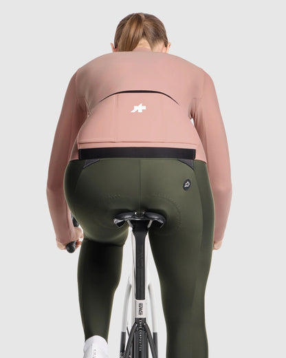 Camisola ASSOS MILLE GT SPRING FALL S11 Mangas Compridas Mulher Rosa