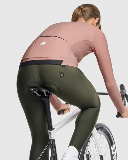 Camisola ASSOS MILLE GT SPRING FALL S11 Mangas Compridas Mulher Rosa