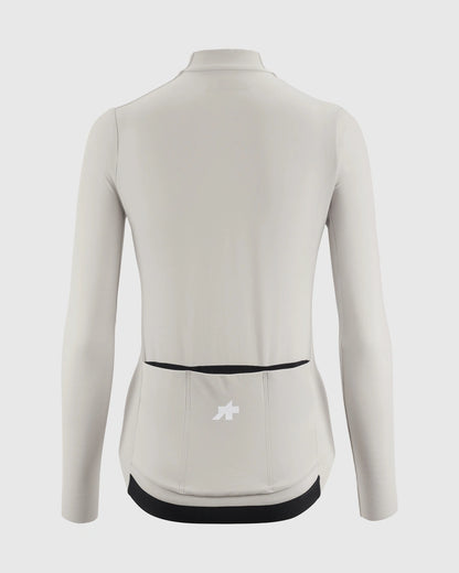 Maillot ASSOS MILLE GT SPRING FALL S11 Mangas Longas Mulher Branco