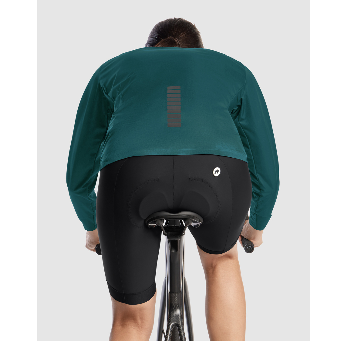 Casaco ASSOS UMA GT S11 Foundation Green para mulher