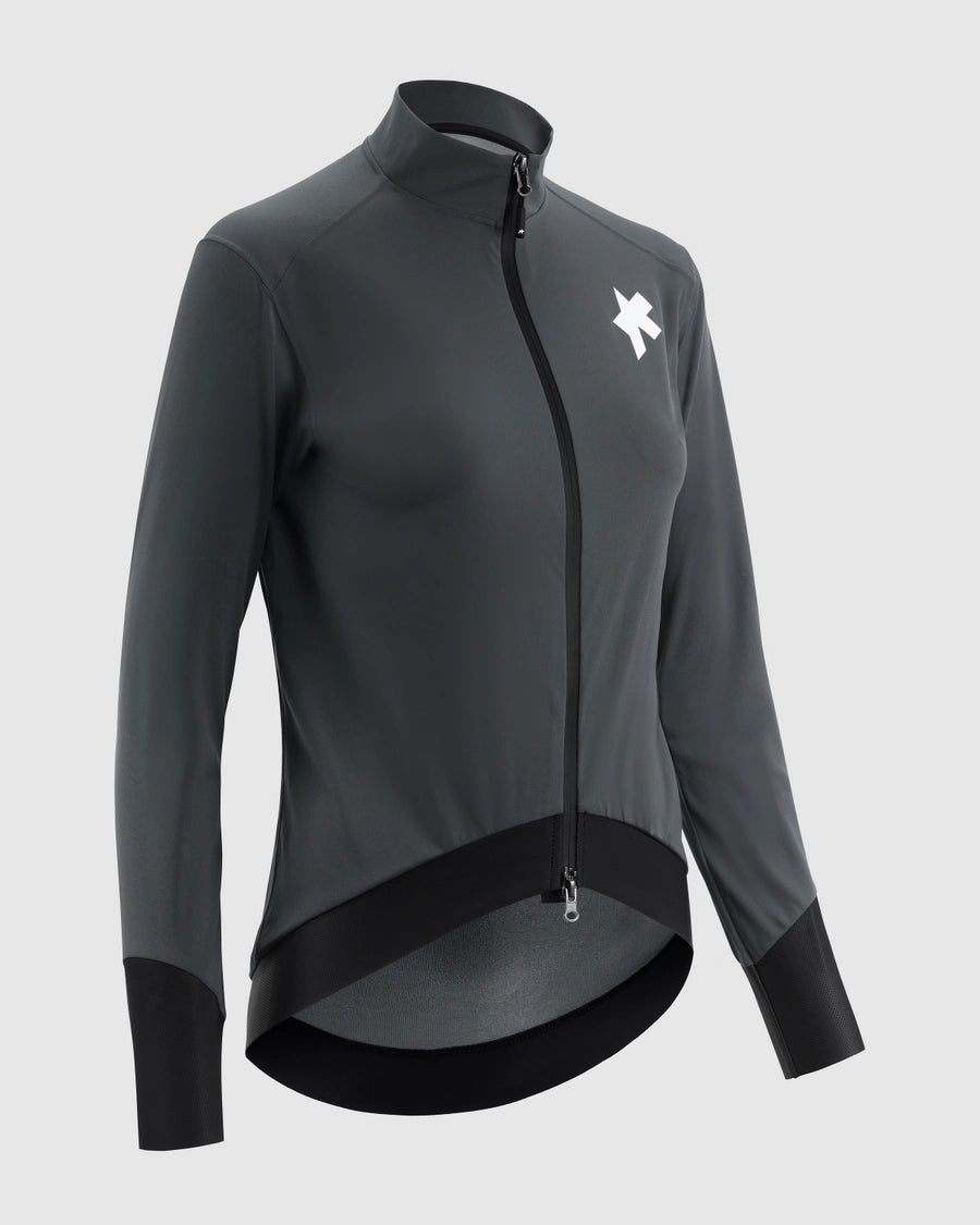 Casaco ASSOS EQUIPE R RAIN S11 Mulher Cinzento