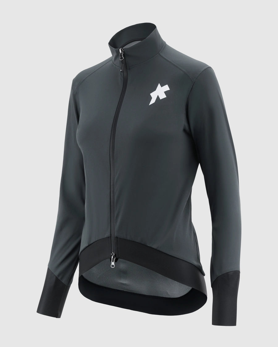 Casaco ASSOS EQUIPE R RAIN S11 Mulher Cinzento