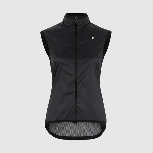 Casaco sem mangas ASSOS UMA GT WIND C2 para mulher Preto