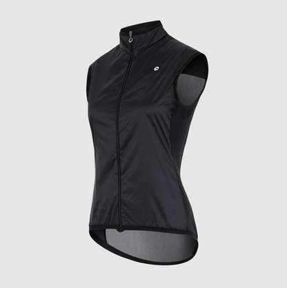 Veste Sem Mangas ASSOS UMA GT WIND C2 Mulher Preto