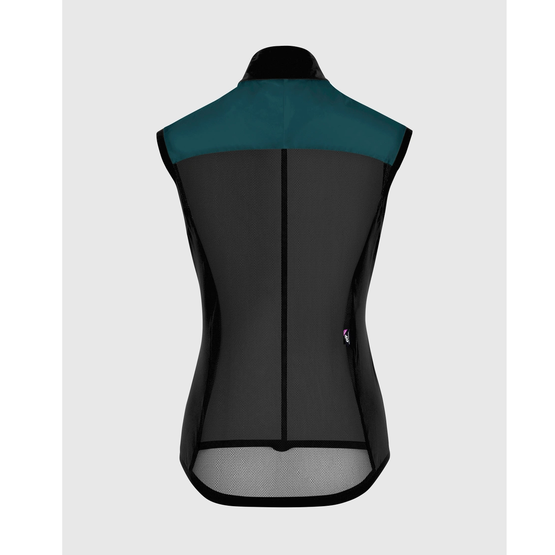 Casaco sem mangas ASSOS UMA GT Wind C2 para mulher Foundation Green