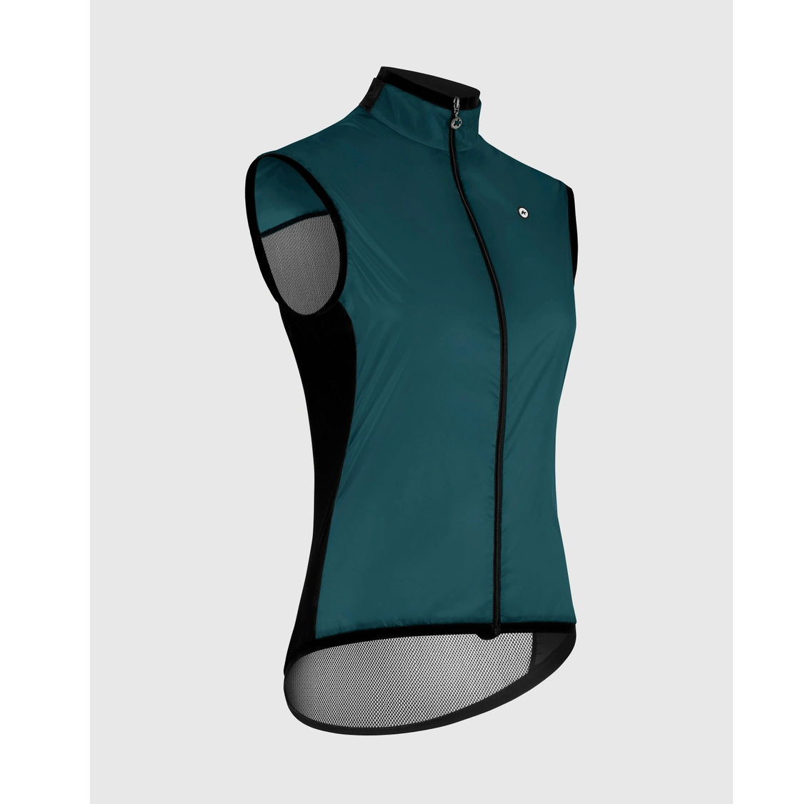 Casaco sem mangas ASSOS UMA GT Wind C2 para mulher Foundation Green