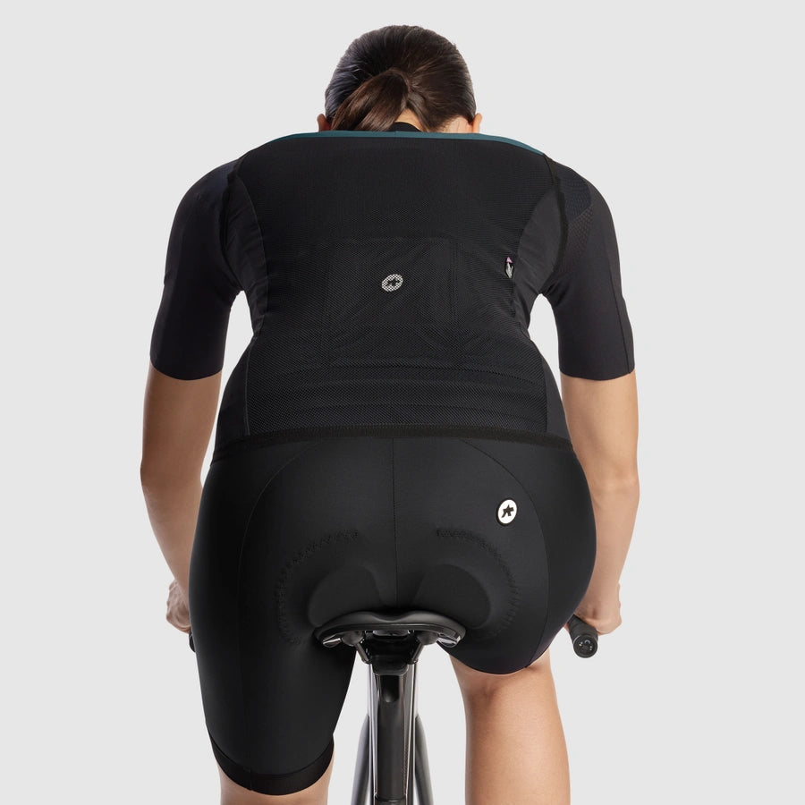 Casaco sem mangas ASSOS UMA GT Wind C2 para mulher Foundation Green