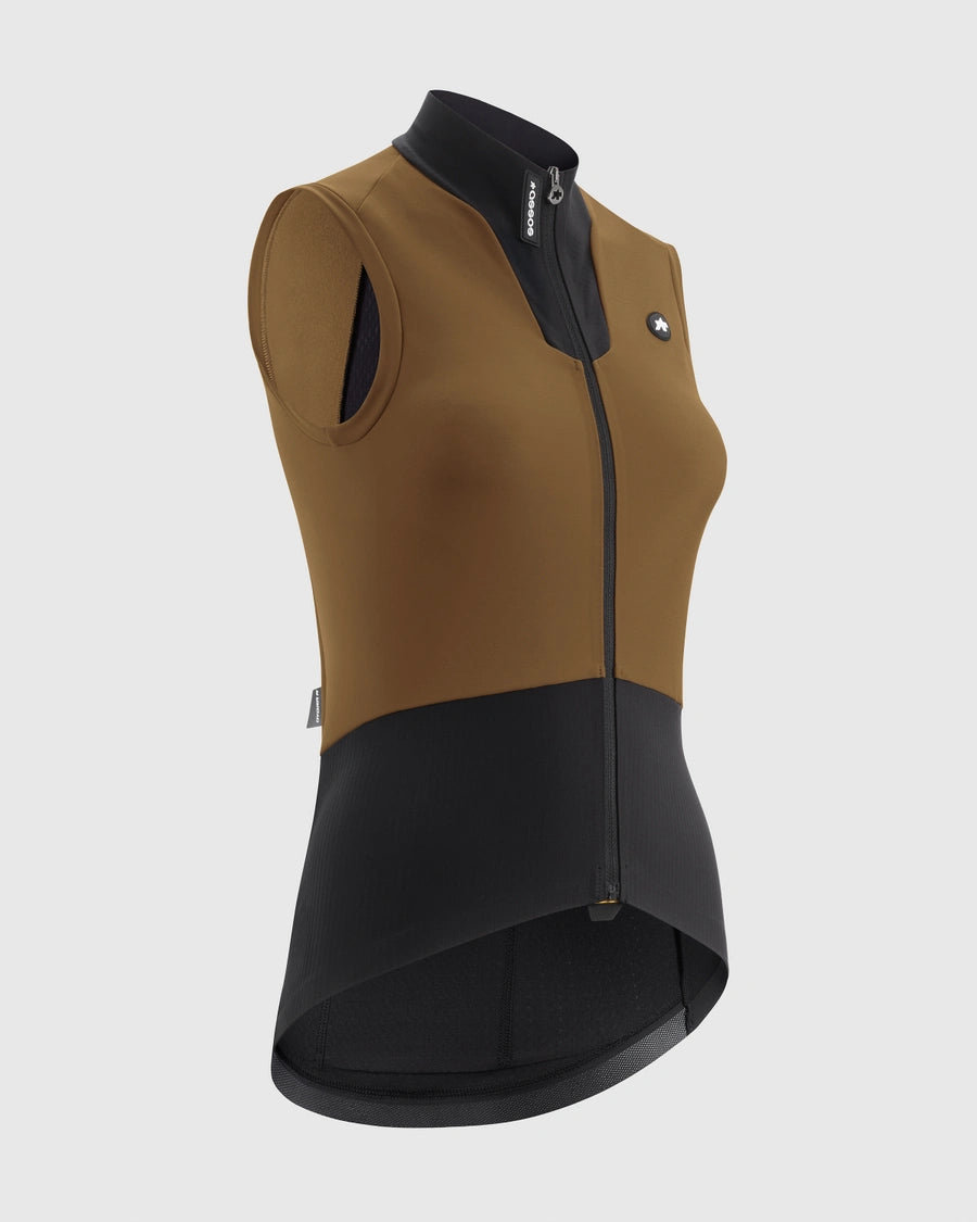 Colete ASSOS DYORA R SPRING FALL S11 Mulher Jupiter Gold