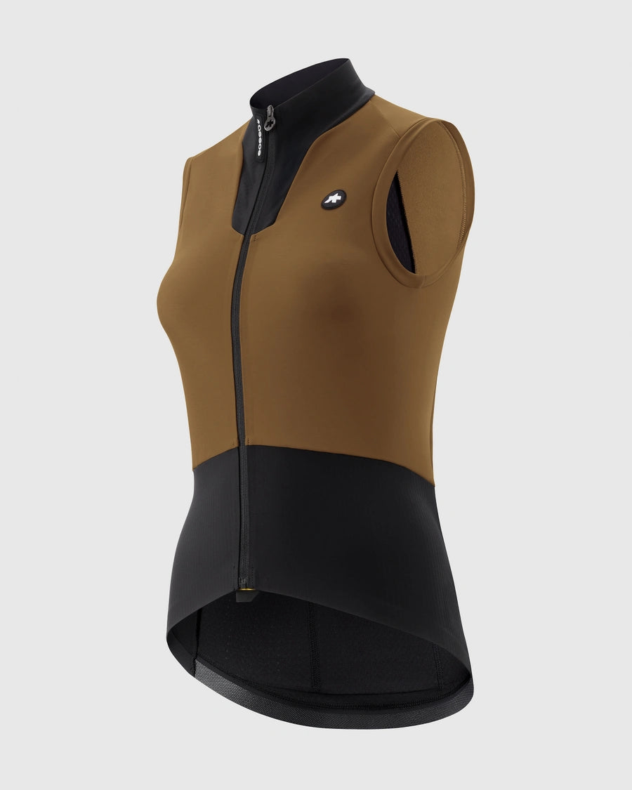 Colete ASSOS DYORA R SPRING FALL S11 Mulher Jupiter Gold